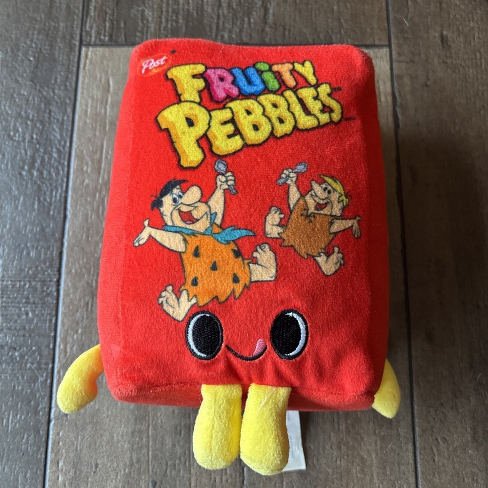 Funko Plush Flintstones Fruity Pebbles Cereal Box Stuffed Toy